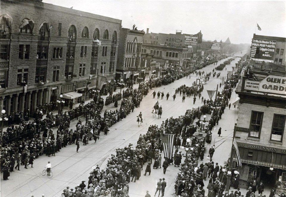 Colorado Springs and WWI memorialized by words and deeds of Battery C